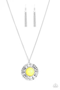 My Primary Color - Yellow Paparazzi Necklace - Carolina Bling Boss