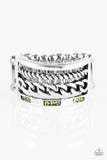 Mismatched Magnificence - Green Paparazzi Ring - Carolina Bling Boss