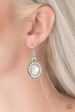 Wonderfully West Side Story - White Paparazzi Earrings - Carolina Bling Boss