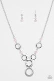 Perfectly Poised - Pink Paparazzi Necklace - Carolina Bling Boss