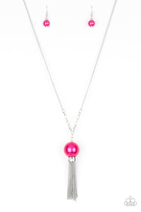 Belle Of The Ballroom - Pink Paparazzi Necklace