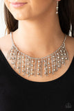 Rebel Remix - Silver Paparazzi Necklace