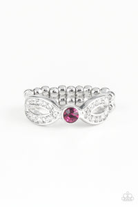 Extra Side Of Elegance - Pink Paparazzi Ring