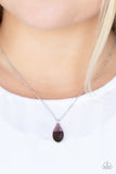 Prismatically Polished - Purple Paparazzi Necklace