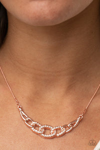 KNOT In Love - Copper Paparazzi Necklace