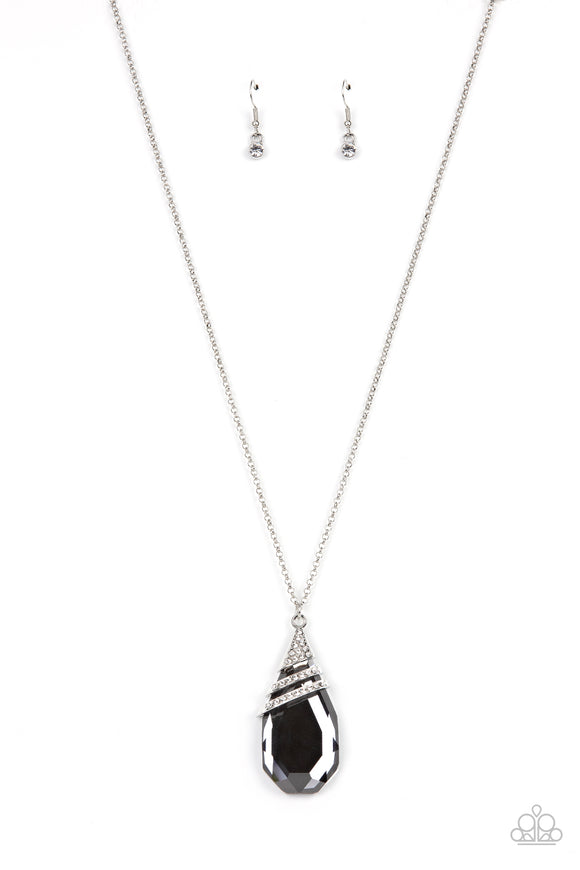 Demandingly Diva - Silver Paparazzi Necklace