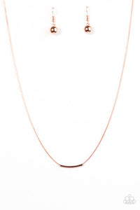 Ever So SERPENT - Copper Paparazzi Necklace - Carolina Bling Boss