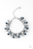 Just For The FUND Of It! - Blue Paparazzi Bracelet - Carolina Bling Boss