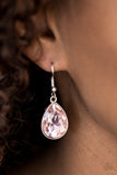 Play The FAME - Pink Paparazzi Earrings - Carolina Bling Boss