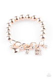 Feelin Flirtatious - Rose Gold Paparazzi Bracelet - Carolina Bling Boss