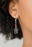 Always Abloom - Red Paparazzi Necklace - Carolina Bling Boss
