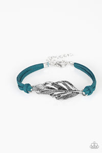 Faster Than FLIGHT - Blue Paparazzi Bracelet - Carolina Bling Boss