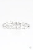Top-Class Class - White Bracelet - Carolina Bling Boss