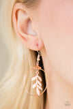 Branching Into Boho - Rose Gold Paparazzi Earrings - Carolina Bling Boss