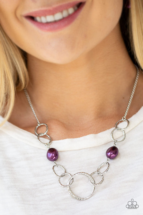 Lead Role - Purple Necklace - Carolina Bling Boss
