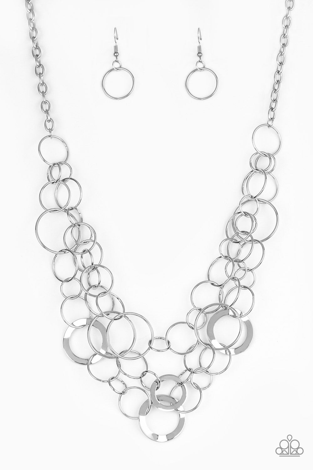 Main Street Mechanics Silver Paparazzi Necklace