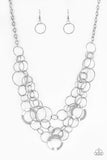 Main Street Mechanics - Silver Paparazzi Necklace - Carolina Bling Boss