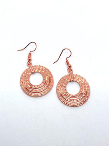 Open Plains - Copper Paparazzi Earring - Carolina Bling Boss