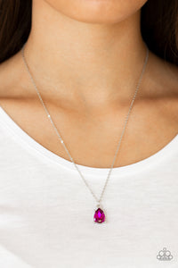 Classy Classicist - Pink Paparazzi Necklace - Carolina Bling Boss