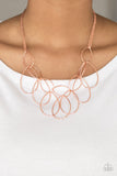 Top-TEAR Fashion - Copper Paparazzi Necklace - Carolina Bling Boss