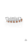 Girly Girl Glamour - Brown Paparazzi Bracelet - Carolina Bling Boss