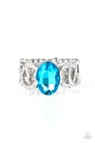 Supreme Bling - Blue Paparazzi Ring - Carolina Bling Boss