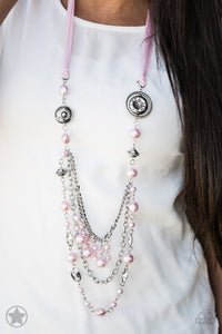 All The Trimmings - Pink Paparazzi Necklace - Carolina Bling Boss