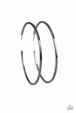 Perfect Shine - Black Paparazzi Earrings - Carolina Bling Boss