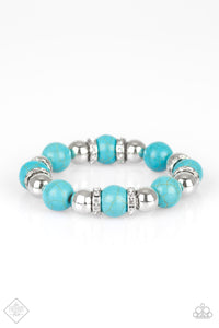 Ruling Class Radiance - Blue Paparazzi Bracelet - Carolina Bling Boss