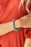 Ruling Class Radiance - Blue Paparazzi Bracelet - Carolina Bling Boss