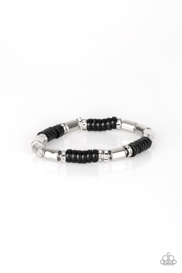 Whimsical Wanderer - Black Paparazzi Bracelet - Carolina Bling Boss