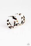 Havana Heat Wave - White Paparazzi Earrings - Carolina Bling Boss