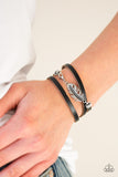 High Spirits - Black Paparazzi Bracelet - Carolina Bling Boss