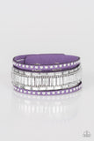 Rock Star Rocker - Purple Paparazzi Bracelet - Carolina Bling Boss