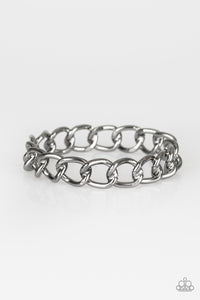 CHAINge of Scene - Black Paparazzi Bracelet - Carolina Bling Boss