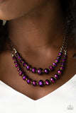 Strikingly Spellbinding - Purple Paparazzi Necklace - Carolina Bling Boss