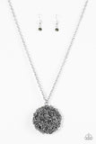 Royal In Roses - Silver Paparazzi Necklace - Carolina Bling Boss