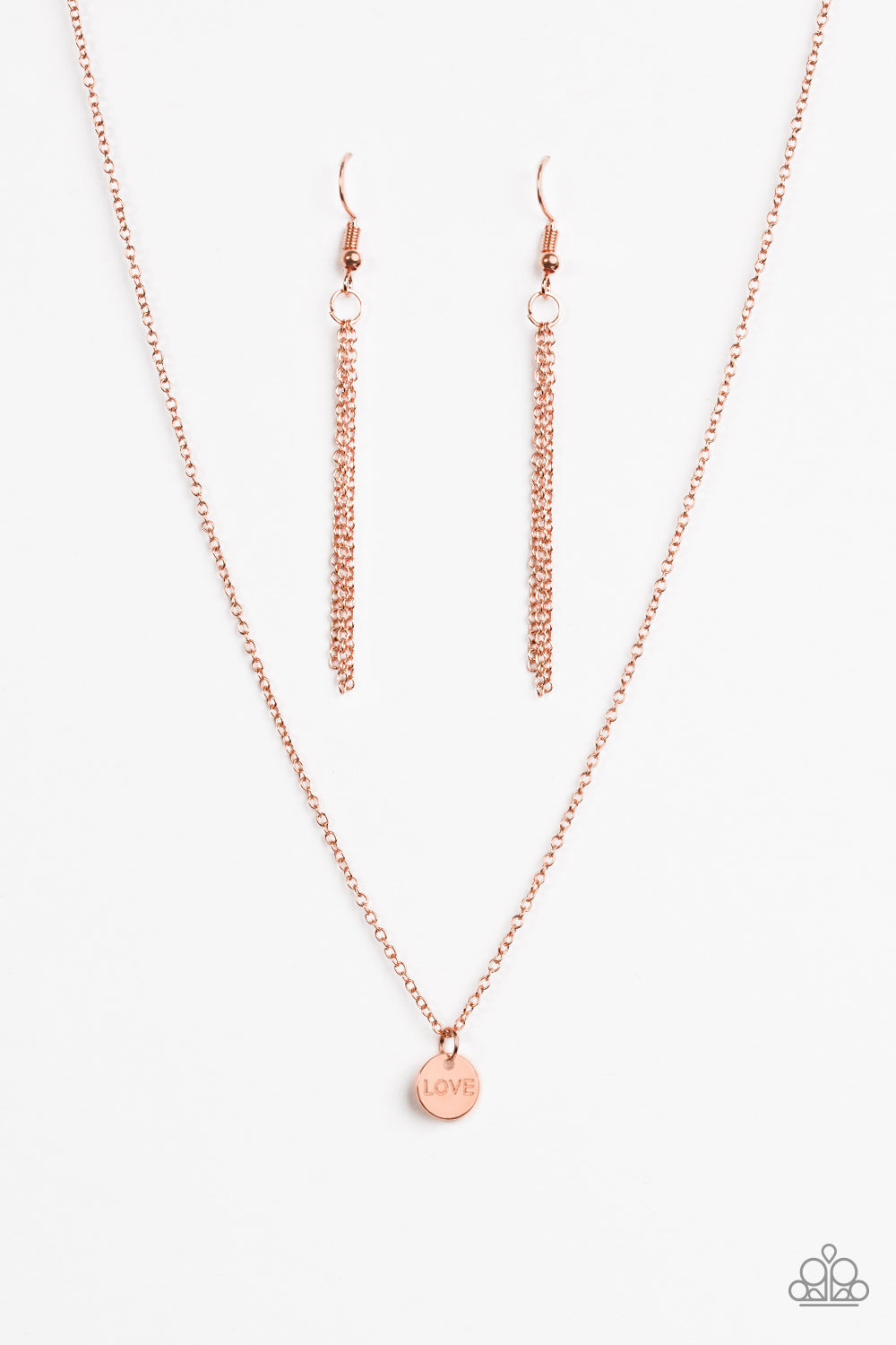 Paparazzi shiny best sale copper necklace