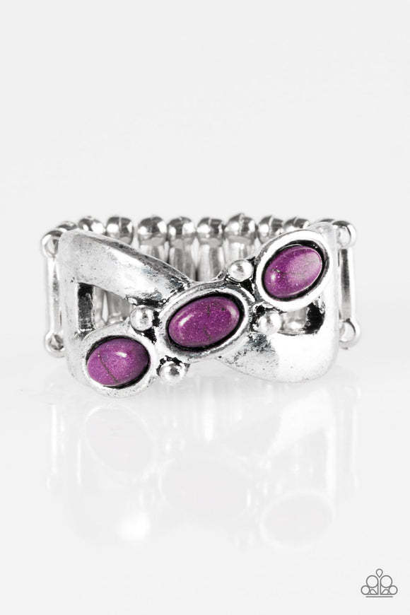 Endless Deserts - Purple Paparazzi Ring - Carolina Bling Boss