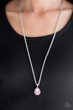 Million Dollar Drop - Pink Paparazzi Necklace - Carolina Bling Boss