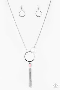 Offshore Odyssey - Pink Paparazzi Necklace - Carolina Bling Boss