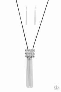 All About ALTITUDE - Black Paparazzi Necklace - Carolina Bling Boss