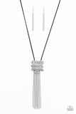 All About ALTITUDE - Black Paparazzi Necklace - Carolina Bling Boss