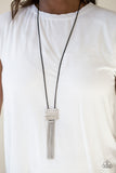 All About ALTITUDE - Black Paparazzi Necklace - Carolina Bling Boss