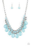 Trending Tropicana - Blue Paparazzi Necklace - Carolina Bling Boss