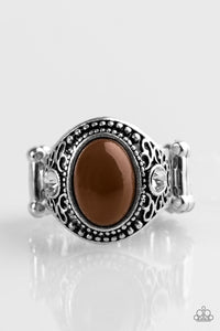 Beautifully Bali - Brown Paparazzi Ring - Carolina Bling Boss