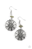 Prairie Garden - Green Paparazzi Earrings - Carolina Bling Boss