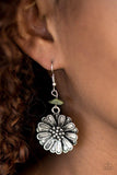 Prairie Garden - Green Paparazzi Earrings - Carolina Bling Boss
