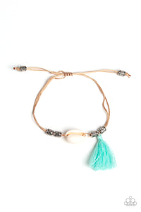 SEA If I Care - Green Paparazzi Bracelet - Carolina Bling Boss