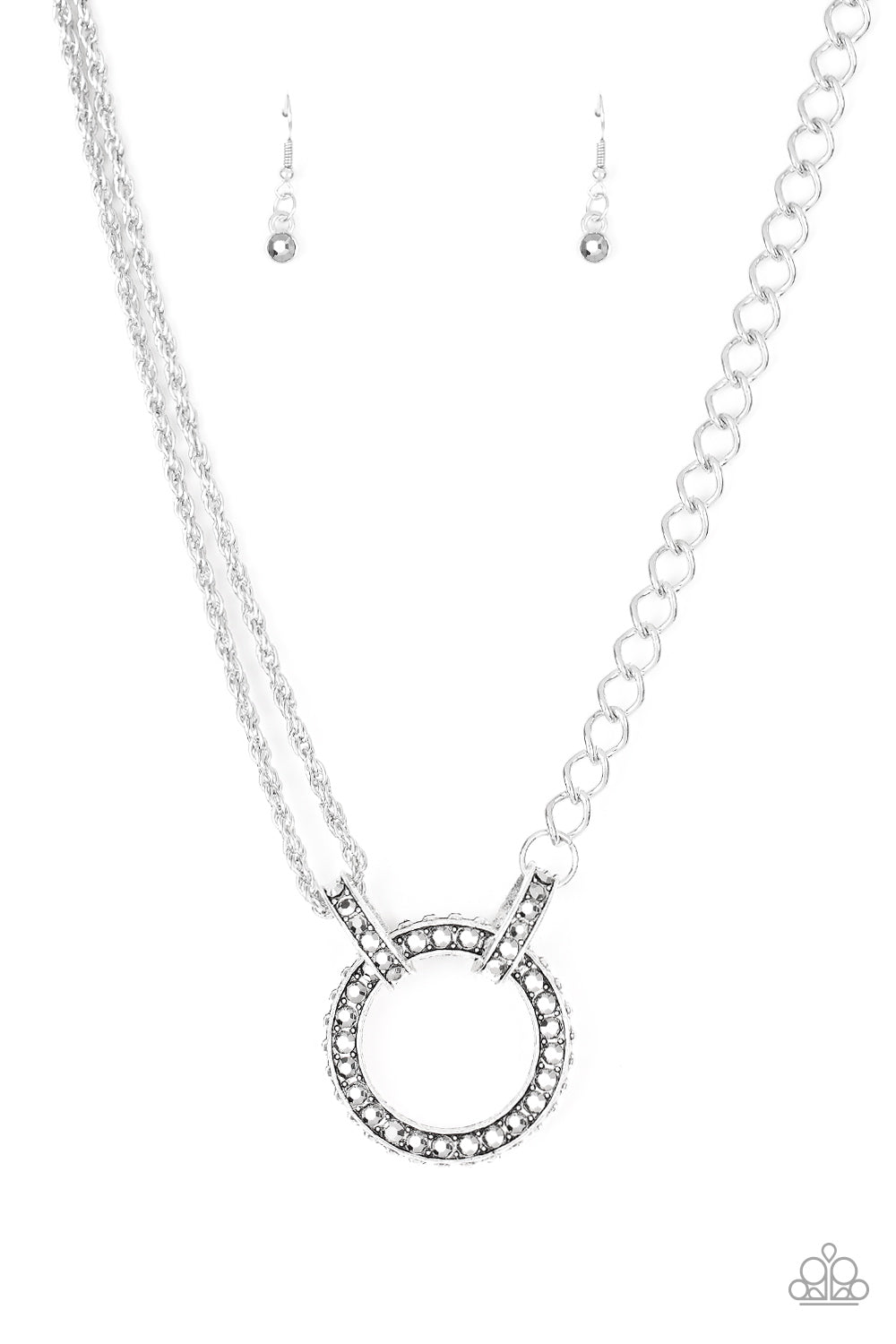 Razzle Dazzle White Paparazzi Necklace Carolina Bling Boss
